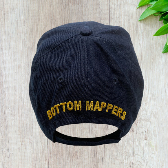 Fleet Survey Team Bottom Mappers Embroidered Strapback Hat Cap The Corps USA - Picture 4 of 6